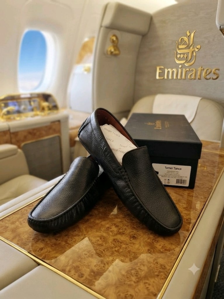 PİLOT"TAN TANCA ERKEK DERİ LOAFER driving shoes AYAKKABI TAMER TANCA E - 8