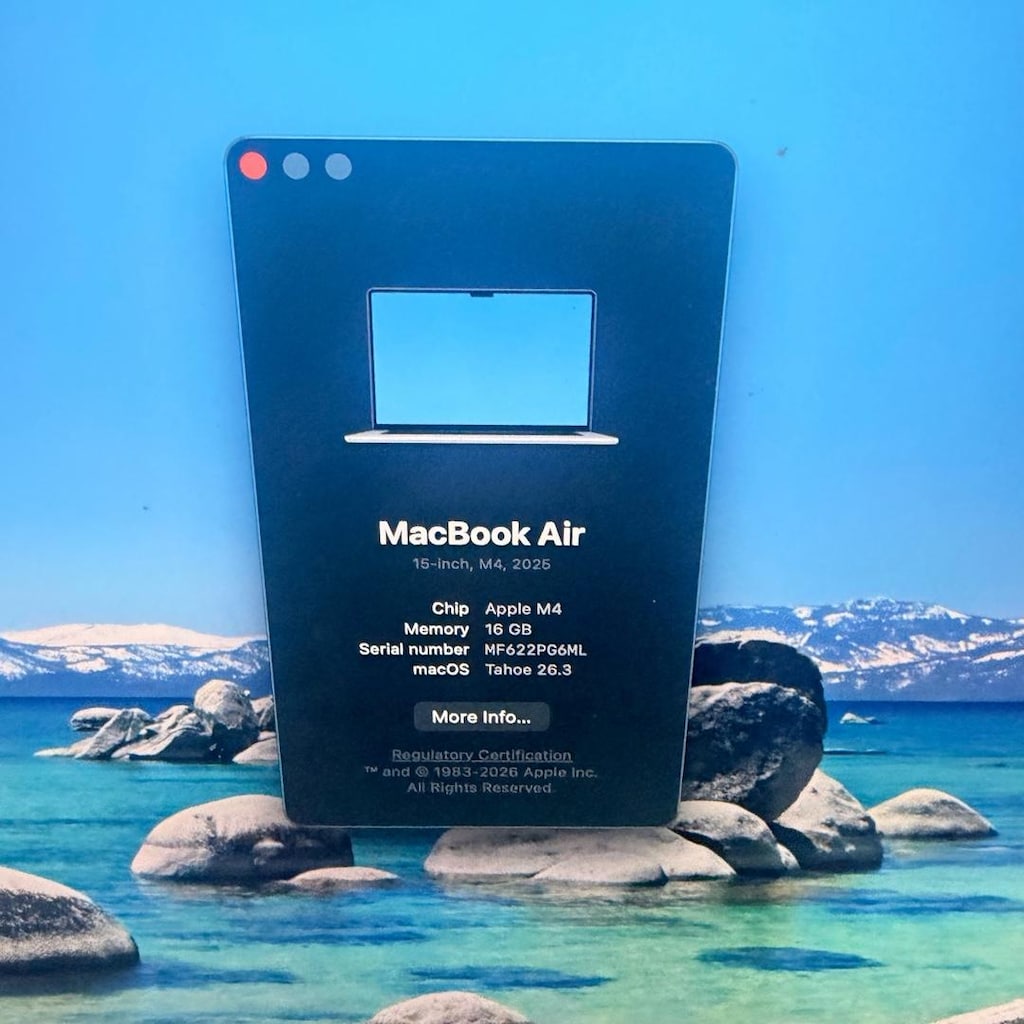 Macbook Air M4 15 inç 16 GB - 4
