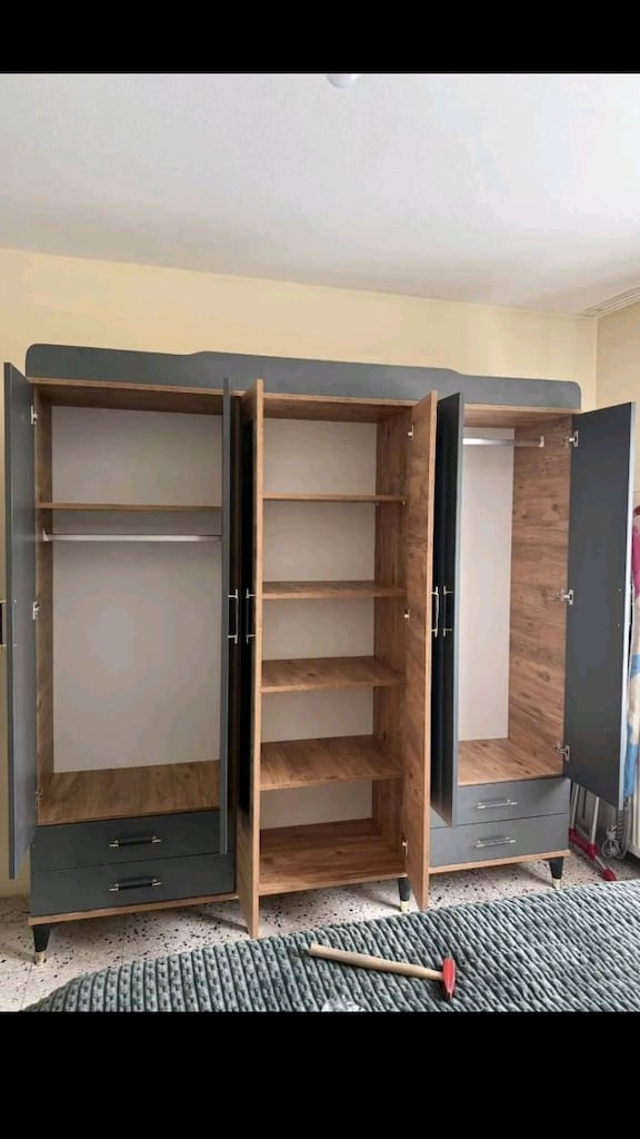 6 kapaklı dolap gardırop renk seçenekleri ile sizlerle kapalı kutu - 4