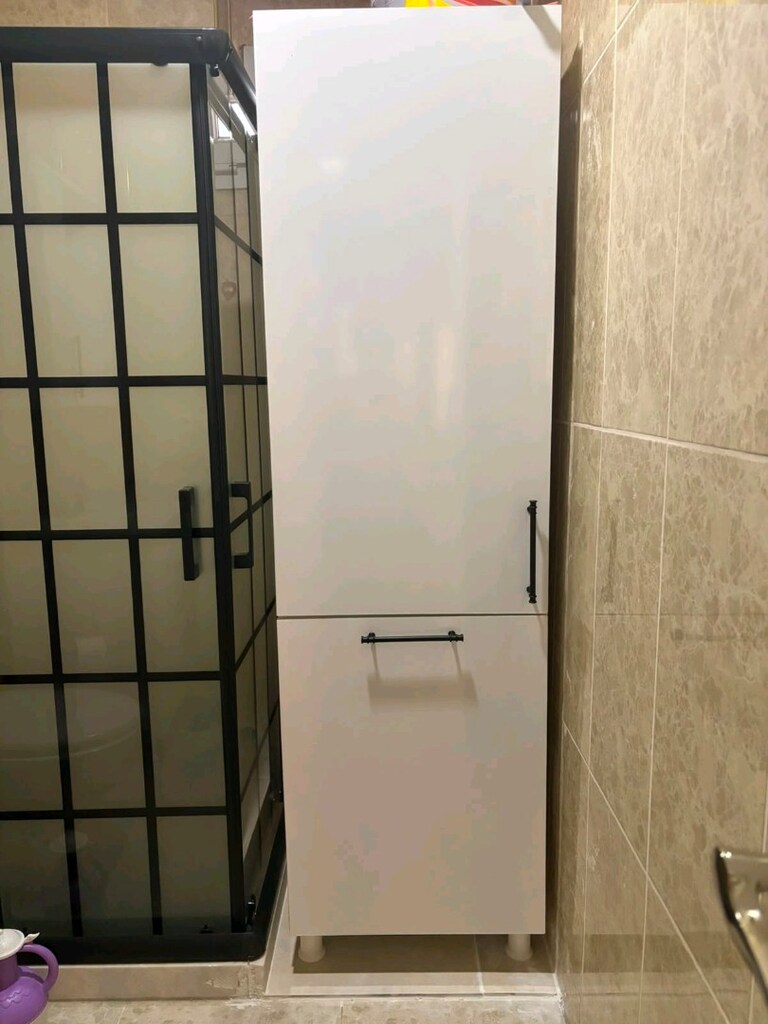 banyo ve kirli sepet dolabı - 4