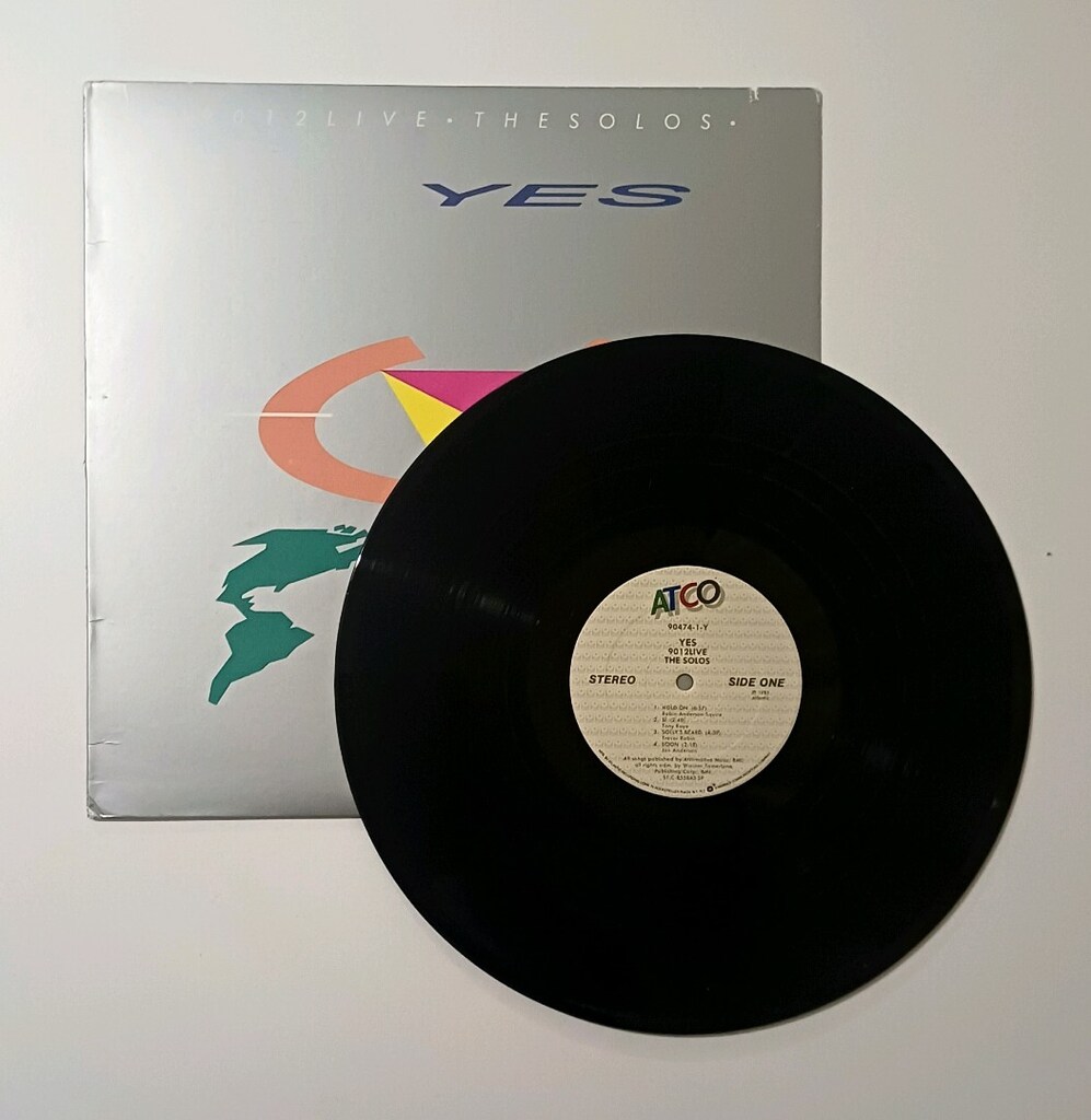 YES 9012 LİVE THE SOLOS DÖNEM LP PLAK - 5