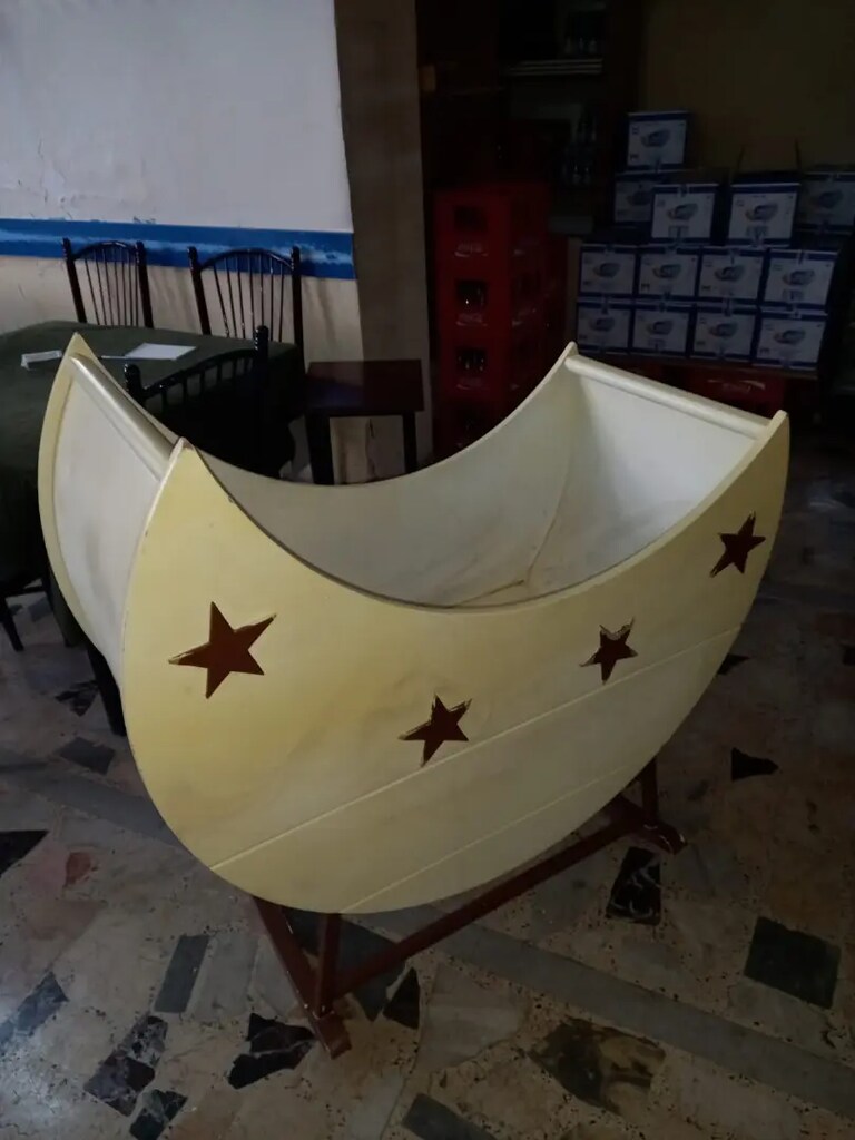 AHŞAP SALLANAN BEBEK BEŞİĞİ - 8