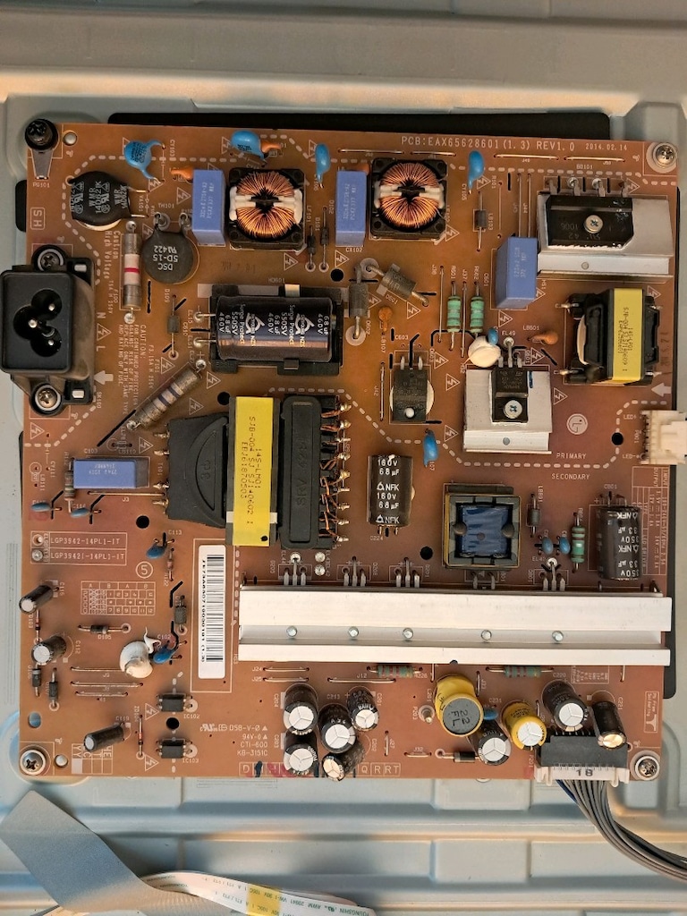 lg 42lb580n model tv yedek parcalari - 6