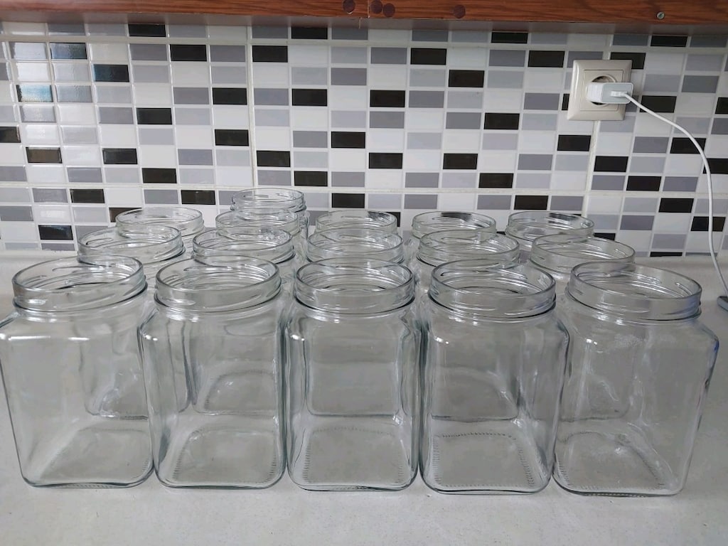 16 Adet 1,5 Litre Kavanoz - 3