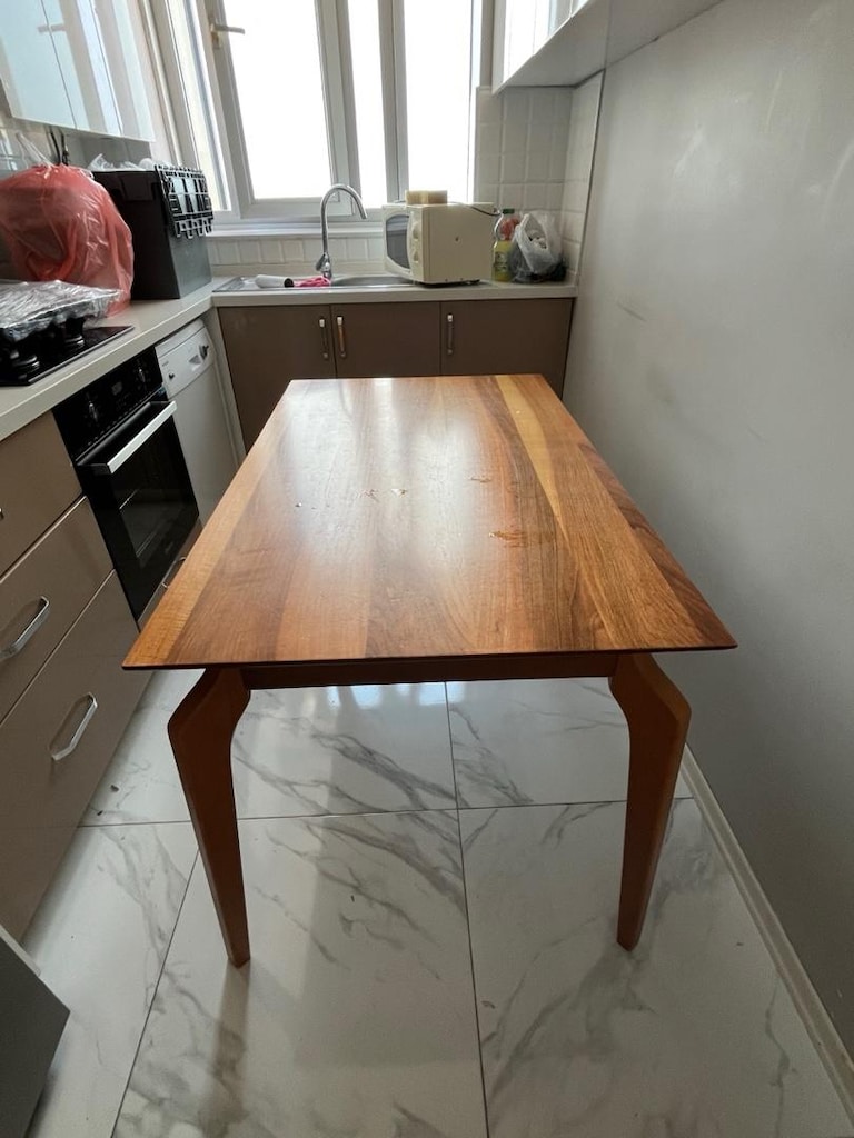 Açılır Ahşap Yemek Masası | Uzatılabilir - 6