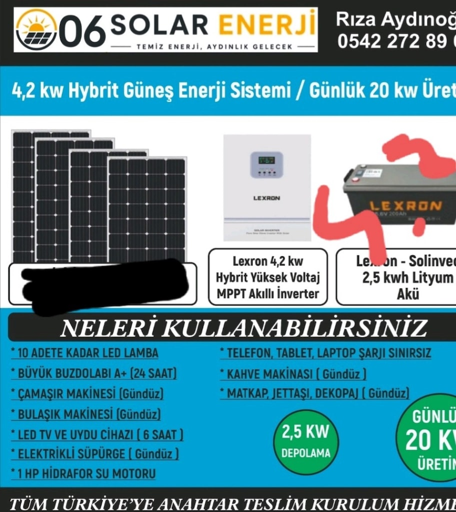 06 SOLAR ENERJİ. Güneşten elektirik üretimi. - 12