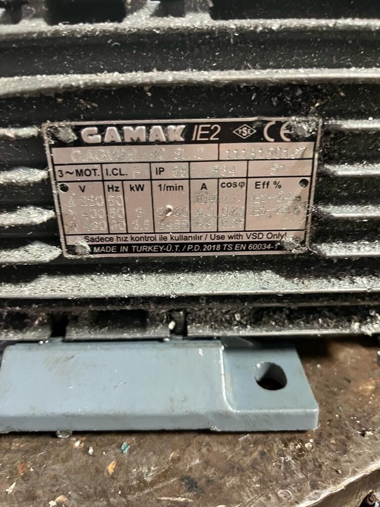 Gamak elektrik motoru trifaze - 4