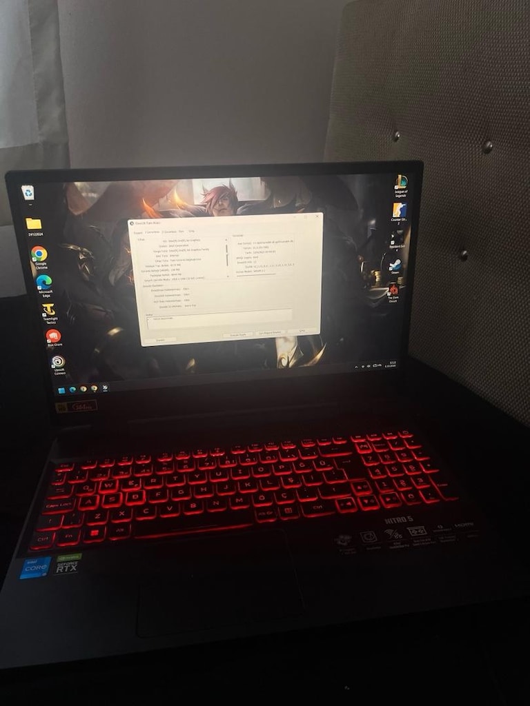 Tertemiz Acer nitro Oyuncu laptopu - 8