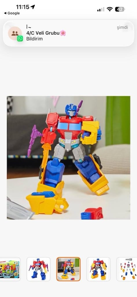 Hasbro Transformers MixMashers Optimus Prime (F9737) - 8
