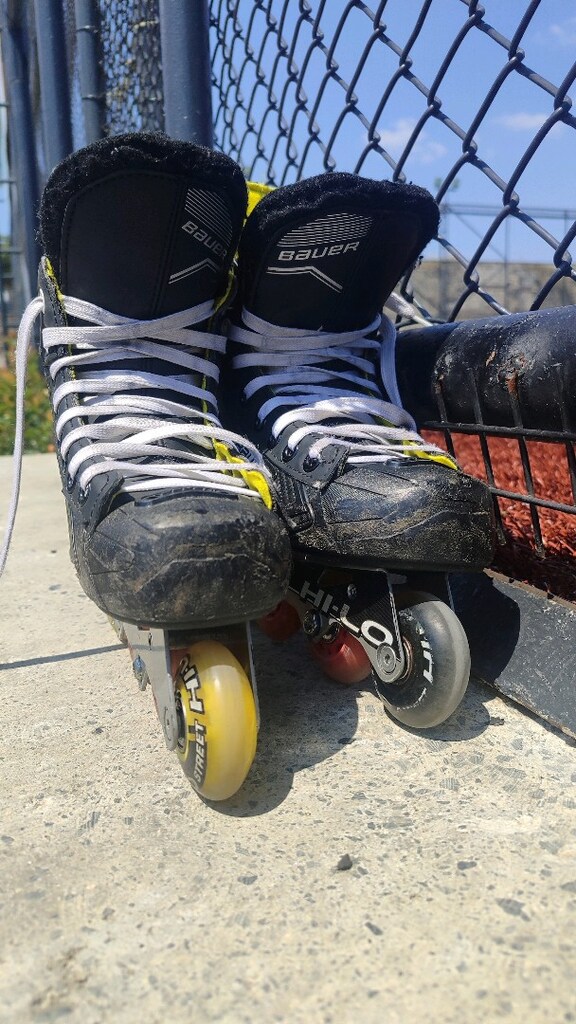 Bauer RS Inline Roller Skate Hokey Pateni Profesyonel 34 numara - 8