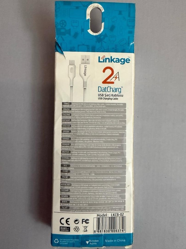 LİNKAGE MİKRO USB ŞARJ KABLOSU - 2