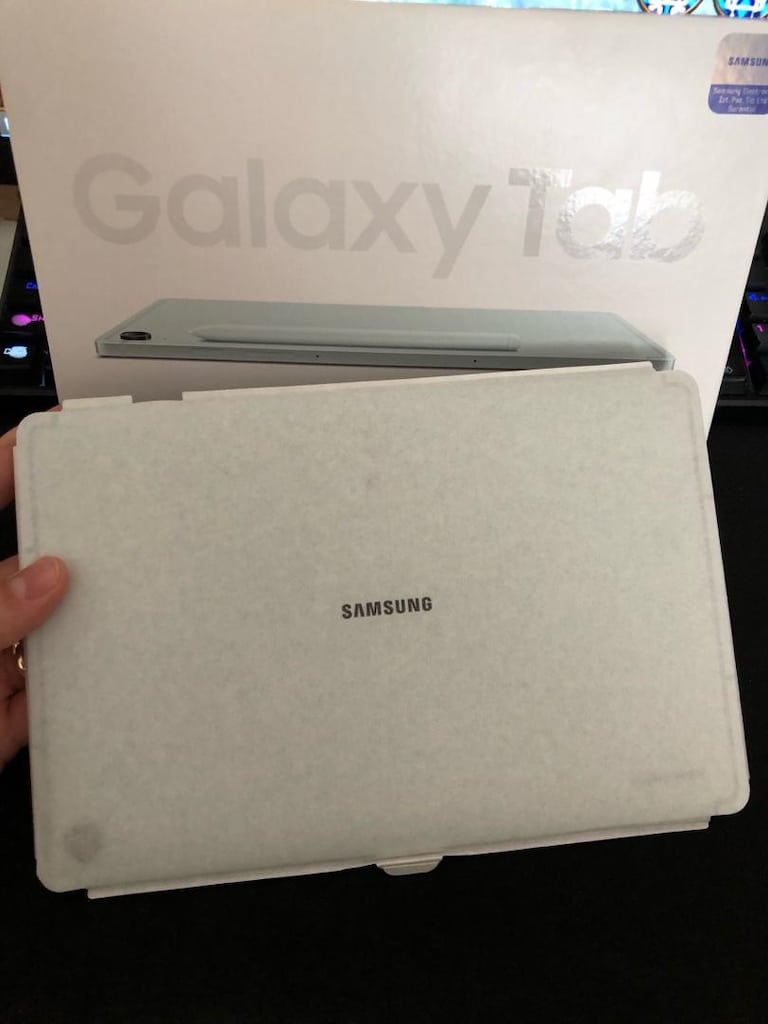 Samsung Galaxy Tab S9 FE (8GB/256GB) Orjinal Adaptör + Kılıf - 5