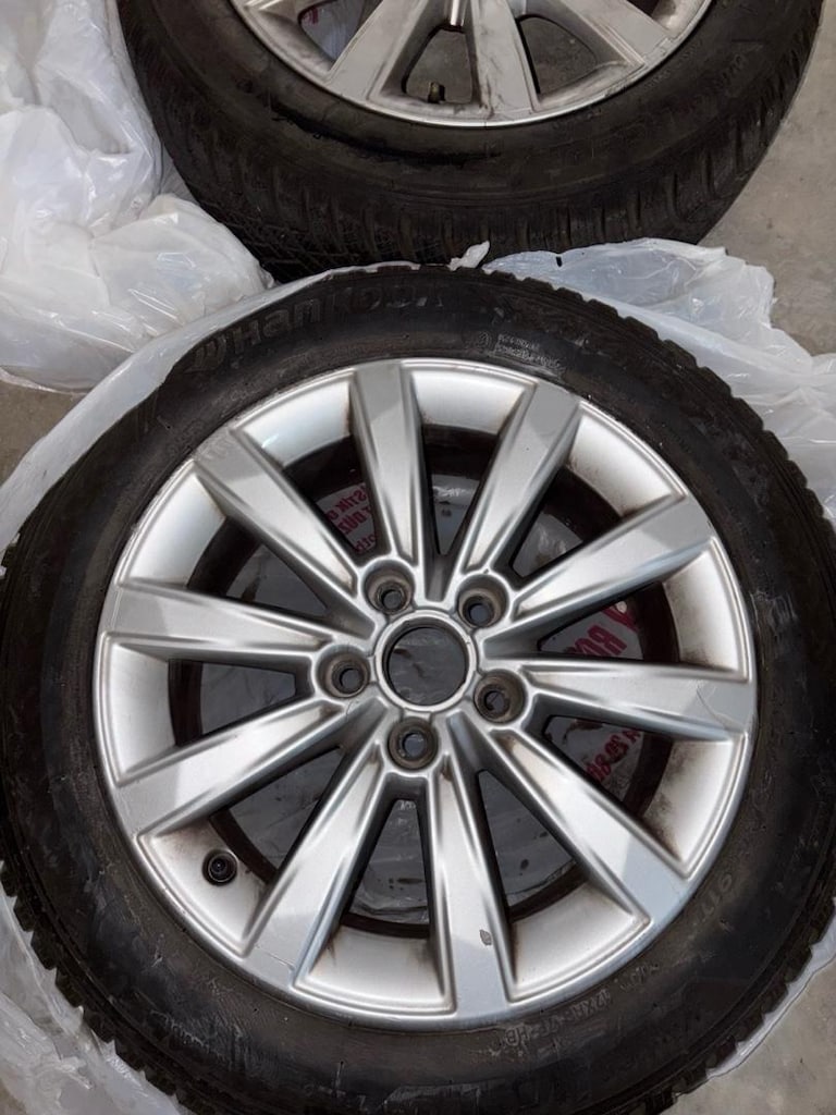 205 55 16 hankook kışlık lastik audi orjinal lastik takım - 4