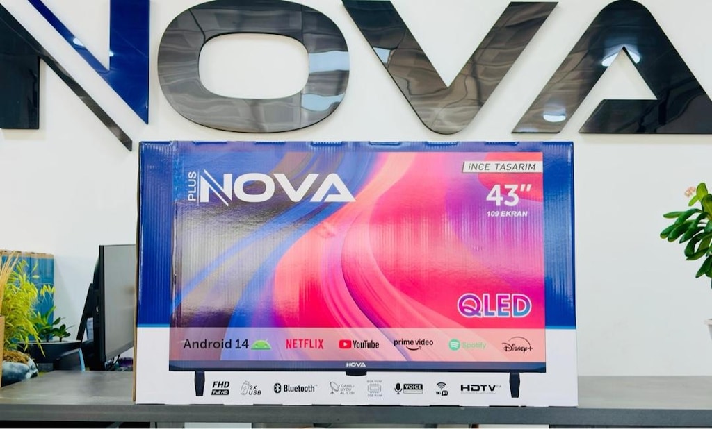NOVA 109 EKRAN ANDROİD QLED TV (SIFIR KAPALI KUTU) - 2