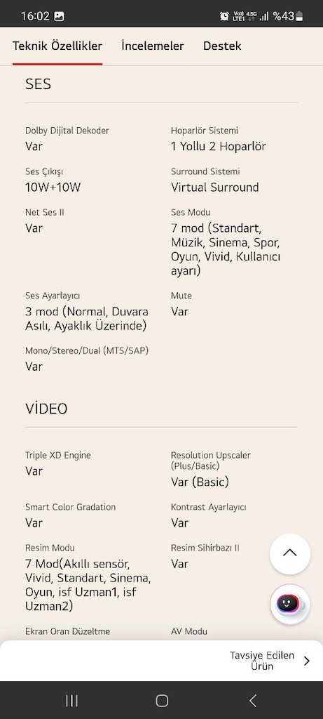 lg 42 lm669s smart tv uydulu (aciklamayi oku) - 12