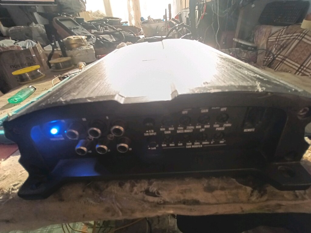 5 kanal digital 4000watt amfi 4x100+500 rms - 9