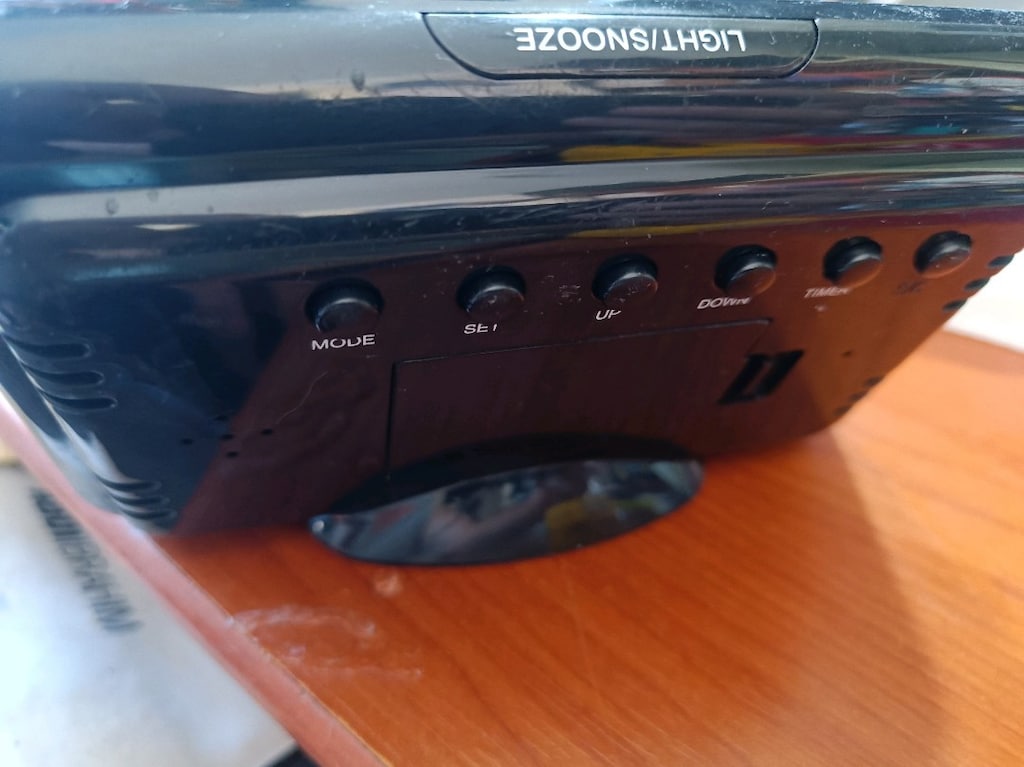 Dijital Masa Saati hareketli Alarm Işık - 6