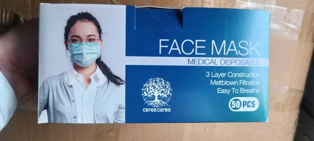 tek kulanımlık maske