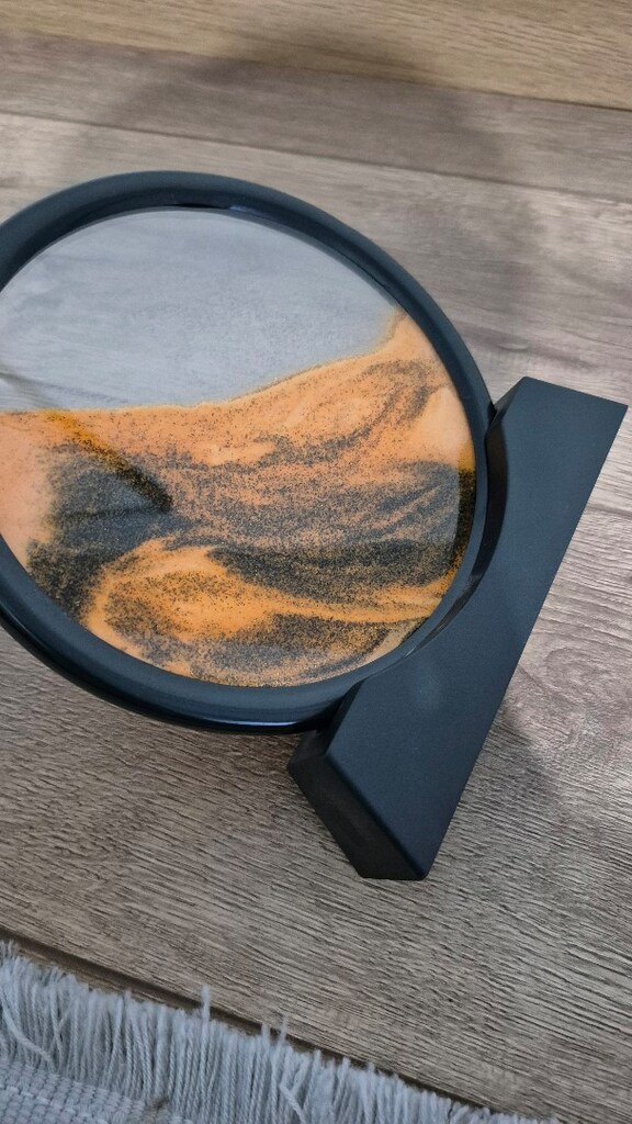 hareketli kum döndürelibilen masa, ofis dekoru - 3