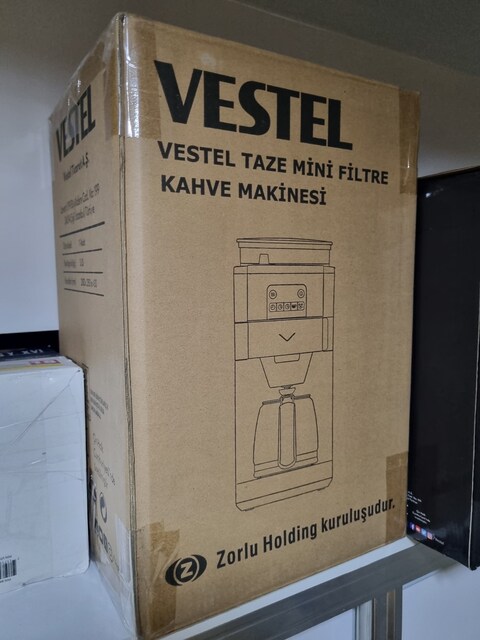 Vestel Taze Öğütmeli Filtre Makinası Kahve