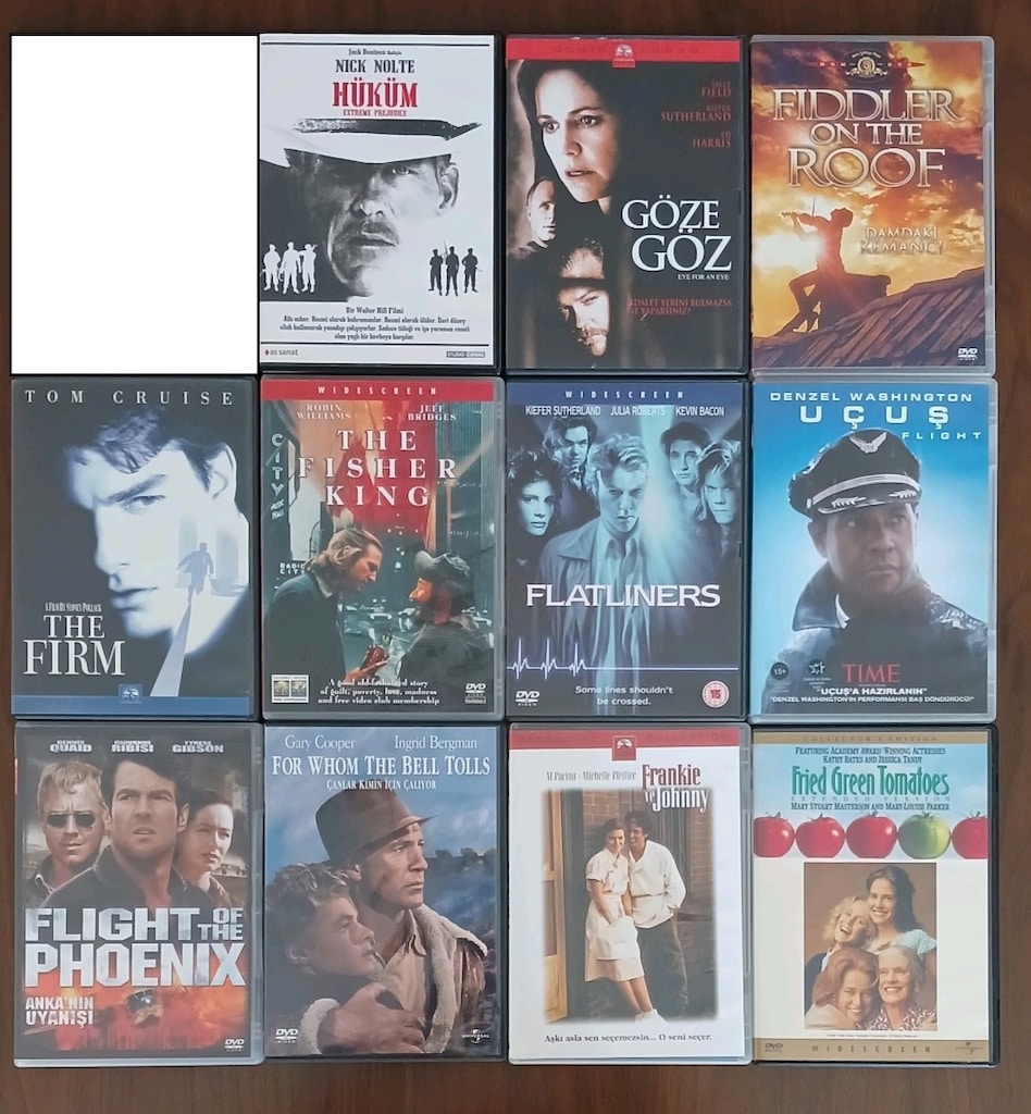 TEK DİSKLİ PLASTİK KUTULU DVD FİLMLER 1 (FİYAT SORUNUZ) - 9