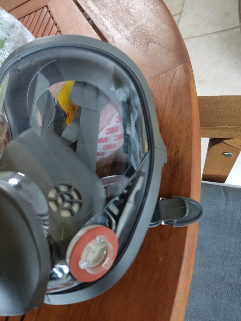 3 m tam yüz maskesi 2adet 3000 - 10