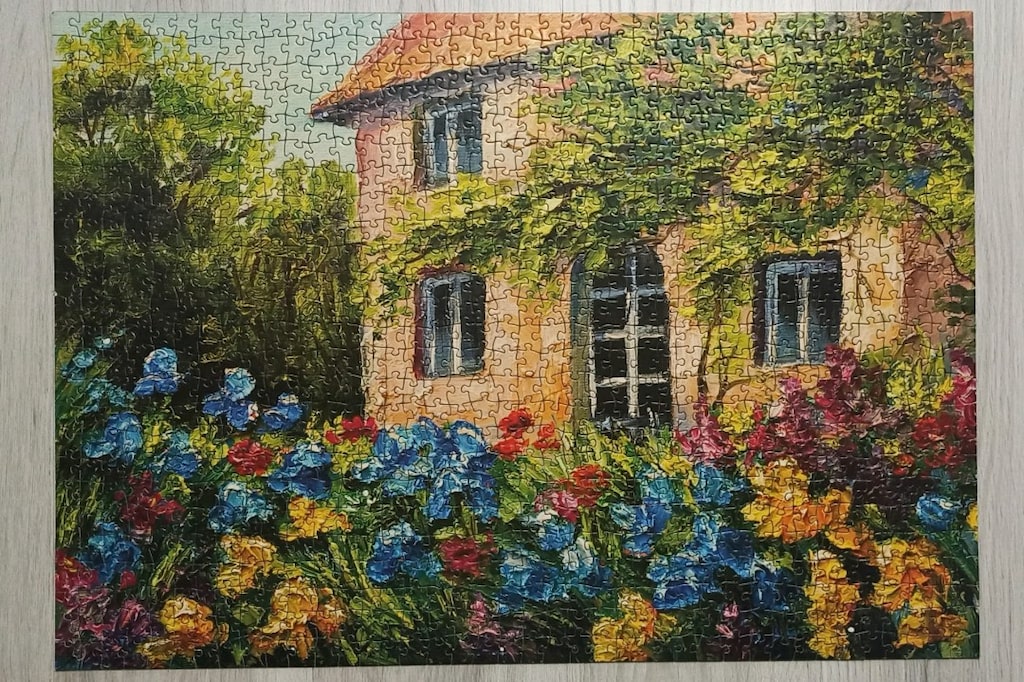 Arlası Bantlı Yapılmış Puzzle - 4