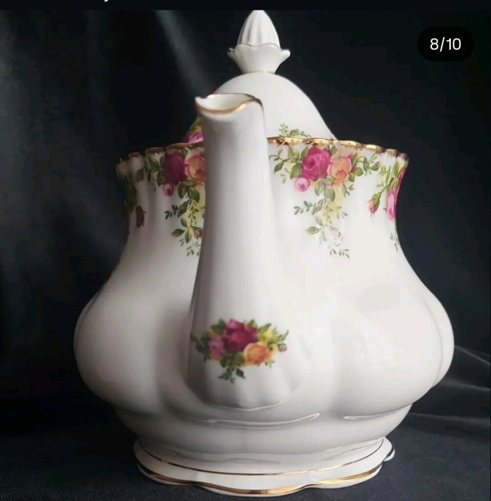 Royal Albert Old Country Roses Çay Potu - 5