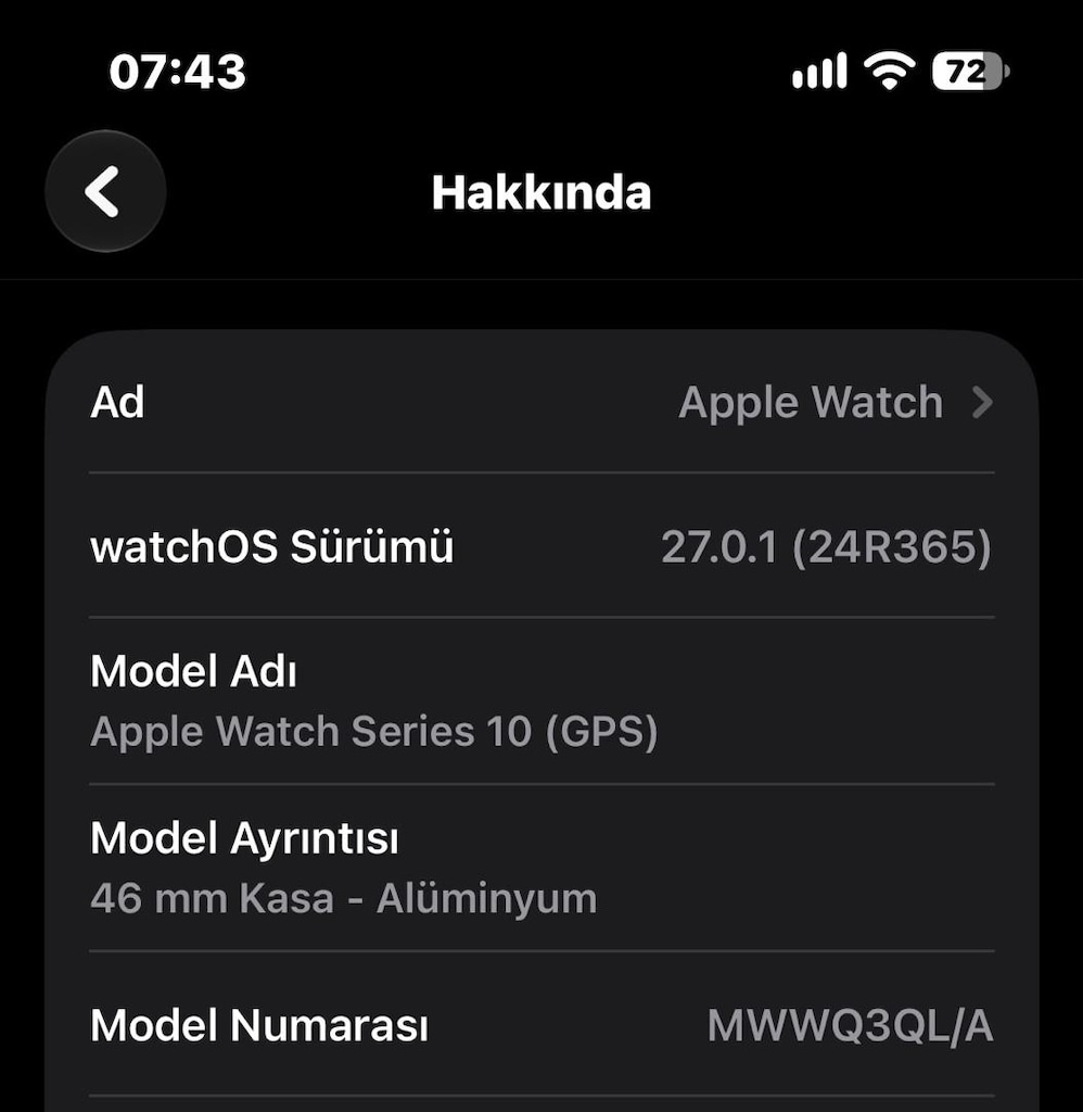 SIFIR APPLE WATCH 10 46MM - 3