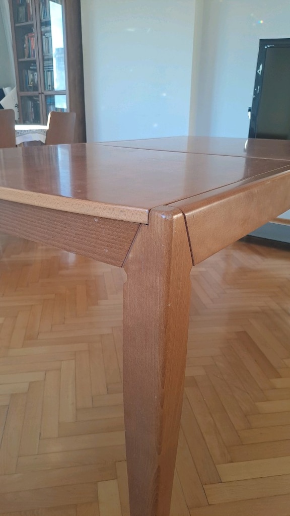 ahşap masa yemek masası açılır - 10