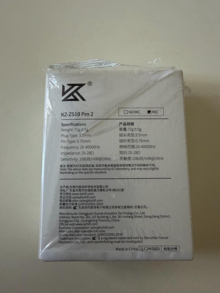 Sıfır KZ ZS10 PRO 2 Aksesuarları ile birlikte - 2
