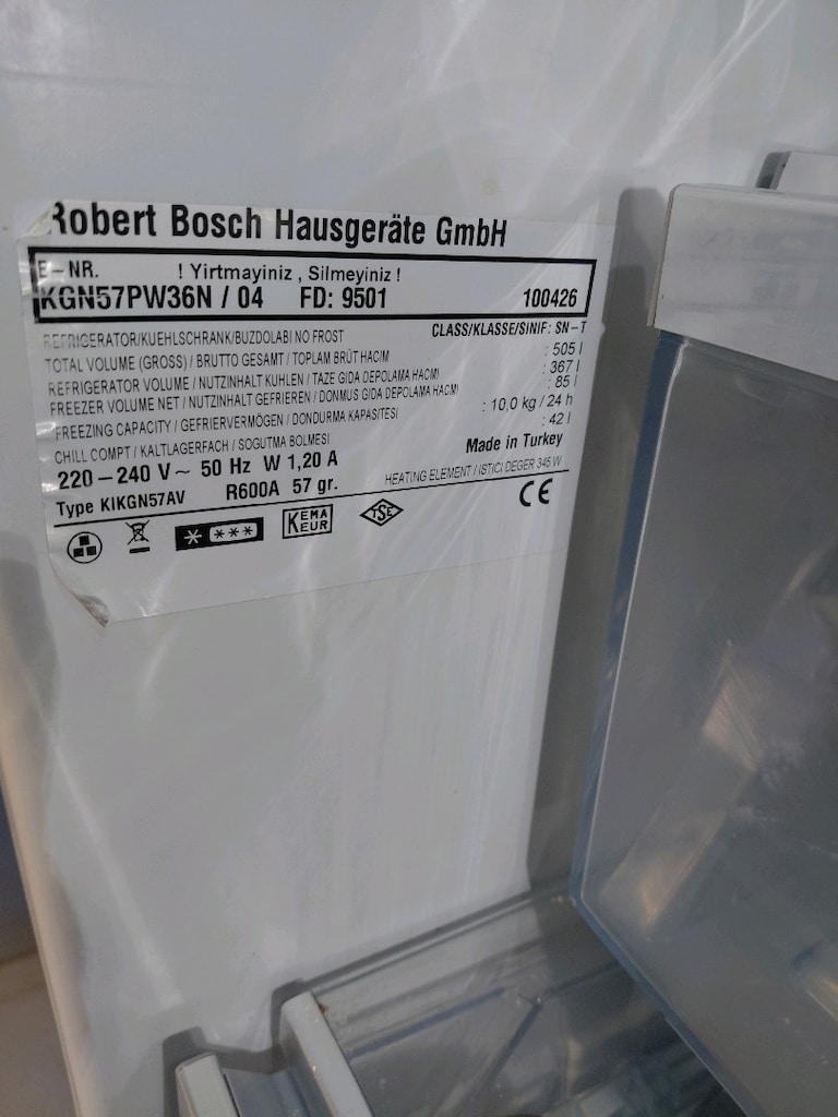 Bosch NoFrost KGN57PW36N 505 Litre Buzdolabı - 4