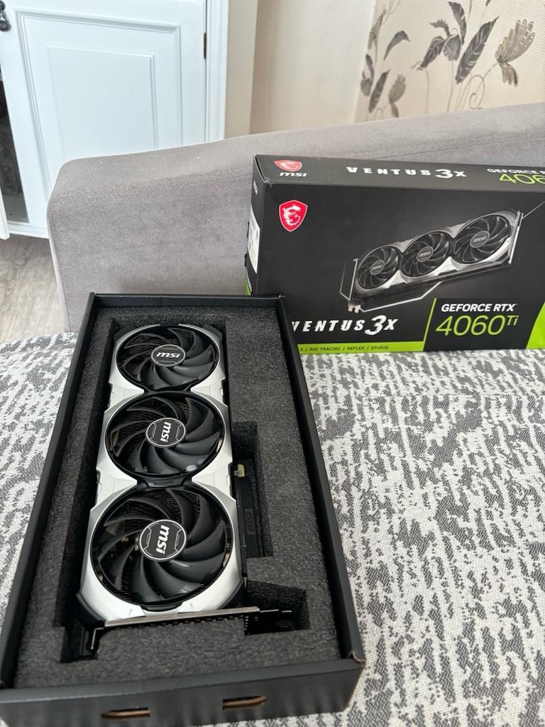 Geforce rtx 4060ti 8gb Gddr6 msi ventus 3x - 6