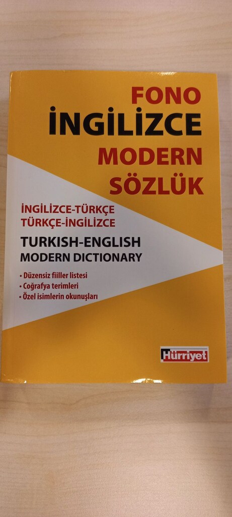 FONO İNGİLİZCE-TÜRKÇE SÖZLÜK VE İNGİLİZCENİN TEMELİ 3000 SÖZCÜK KİTABI - 4