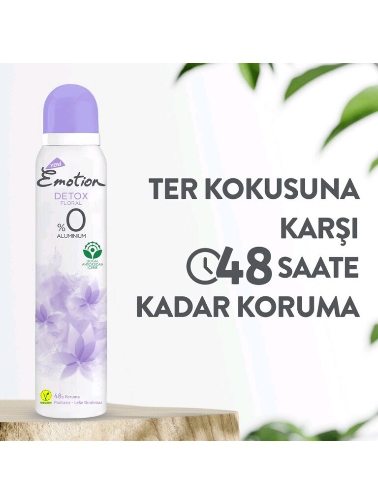 EMOTİON DETOX FLORAL KADIN DEODORANT - 3