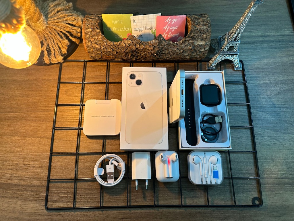 GARANTİLİ İPHONE 13 MİNİ WHİTE - 7