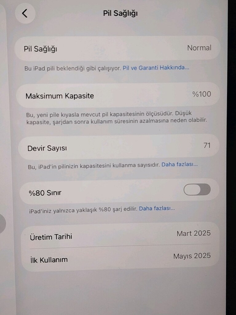 İPAD AİR M3 --11 İNC - - 256GB - - PİL DEVRİ 71 PENCİL PRO - 2