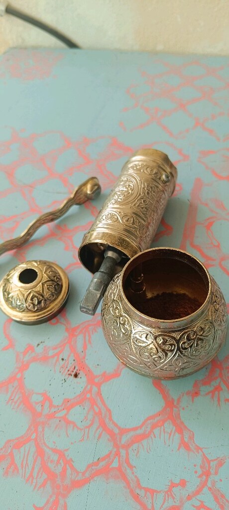 otantik kahve değirmeni öğütücü - 5