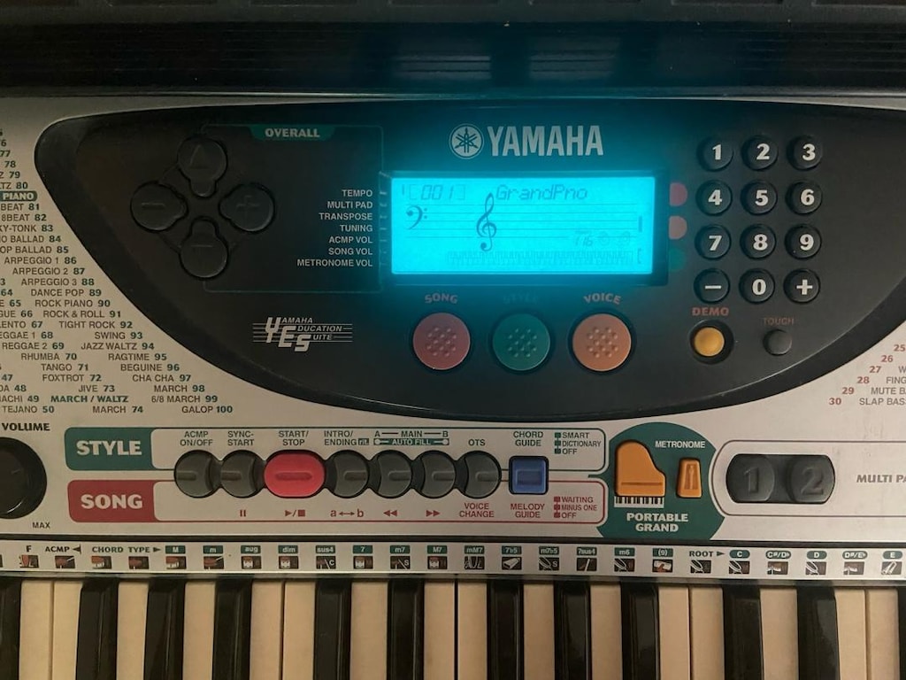 Yamaha org Psr-240 - 6