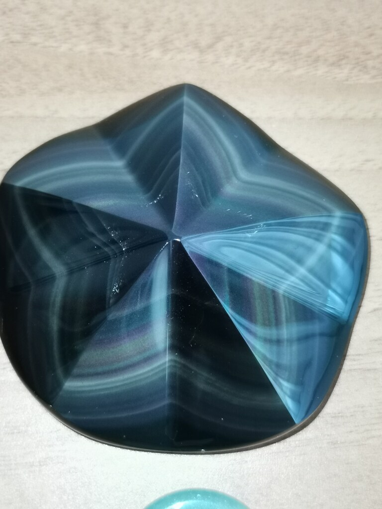 Gökkuşağı Obsidyen Doğal Taş - 3