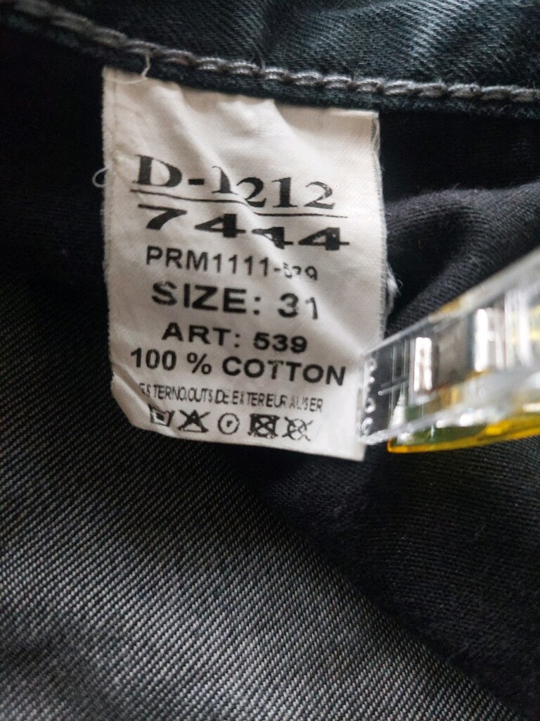 TRUSSARDİ jeans erkek siyah kot pantolon - 11