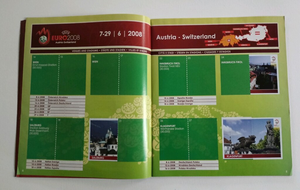 Panini Euro 2008 Çıkartma Albümü - 4