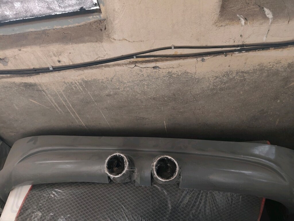 Volkswagen arka difüzör sıfır urun krom başlık - 2