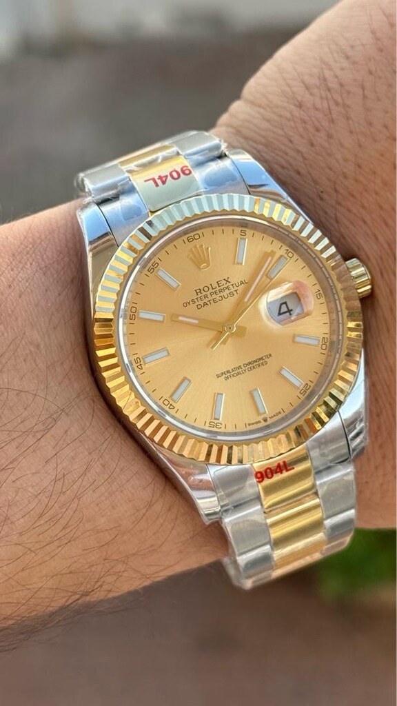 ROLEX DATEJUST GOLD AUTOMATİC - 7