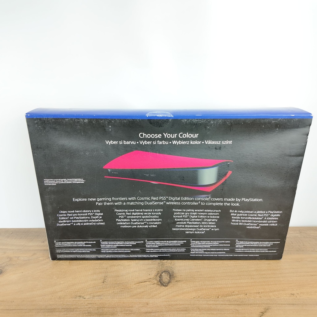 PLAYSTATION 5 STANDART DİJİTAL KASA KAPAĞI COSMIC RED SIFIR ÜRÜN - 2