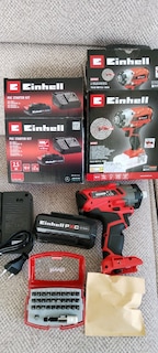 einhell sıfır torklu vidalama seti - 2