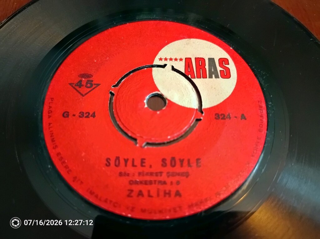 Şantöz Zaliha ( iki 45 lik plak 1000) - 2