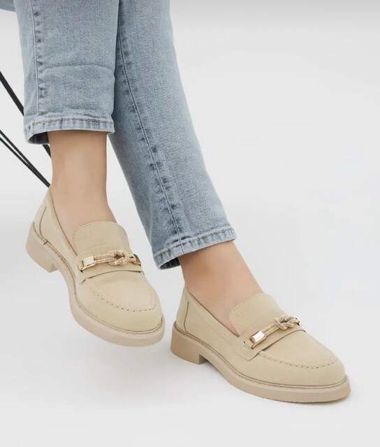 Tamer Tanca 38 Numara Kadın Vegan Loafer – Sıfır, Hiç Giyilmedi