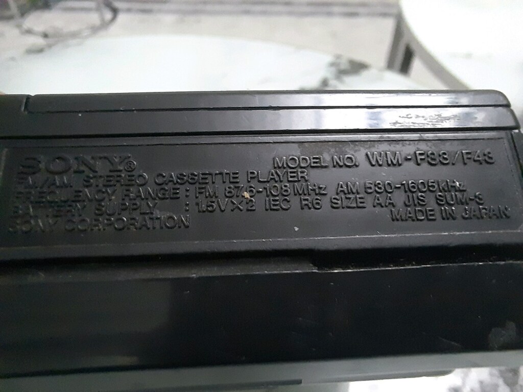 Walkman Sony WM-F43 JAPAN Radyo ve Kasetçalar - 9