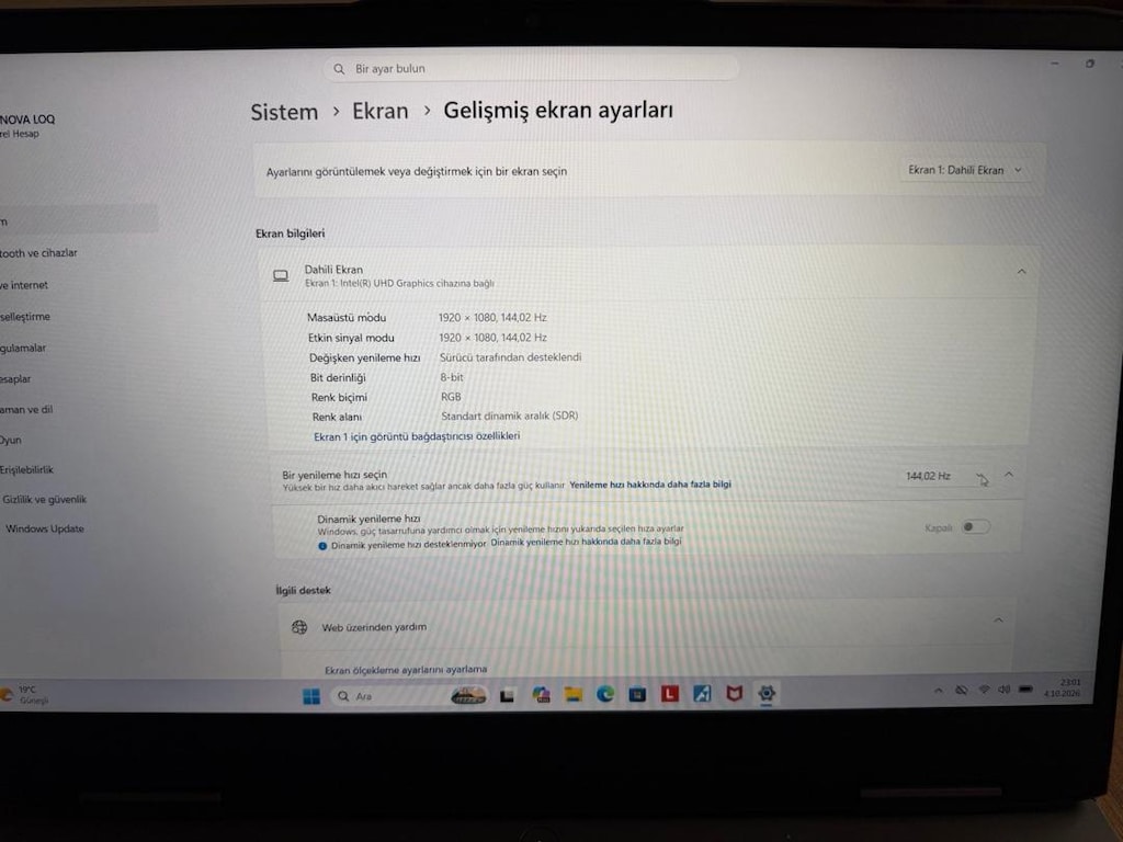 TERTEMİZ LENOVA LOQ 4050 LAPTOP - 6